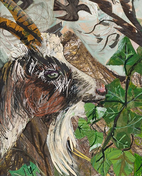 Cheddar Goats- Fine Art Giclée Print