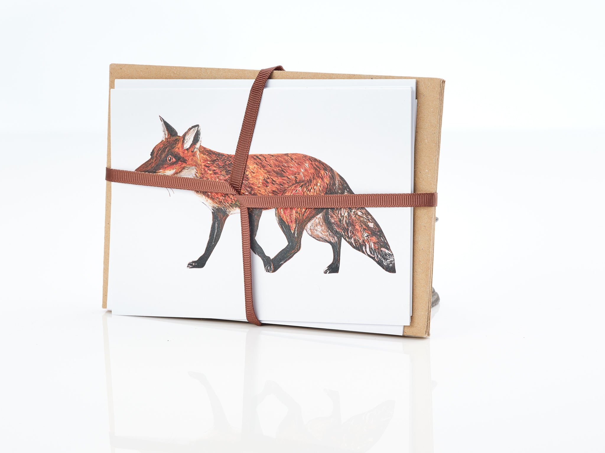 Fox and Hare Set of notecards and envelopes