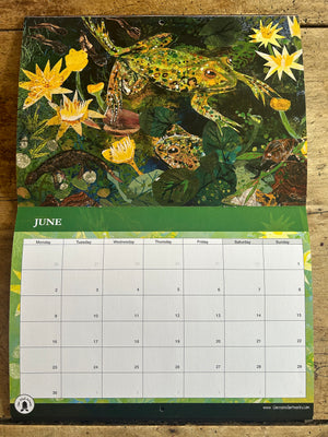 2025 Nature inspired booklet style calendar