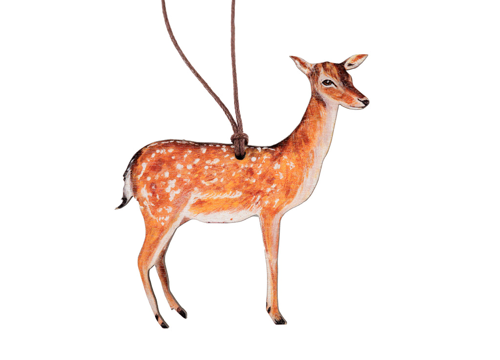 Fawn wooden decoration