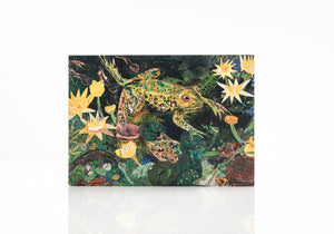 Frog pond A5 landscape notebook