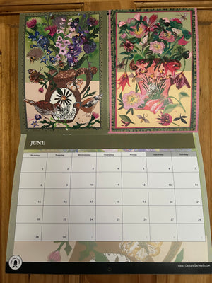 2026 A4 nature inspired booklet style calendar