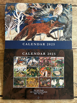 2025 Nature inspired booklet style calendar