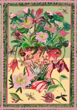 Tulips and Peonies - Fine Art Giclée Print