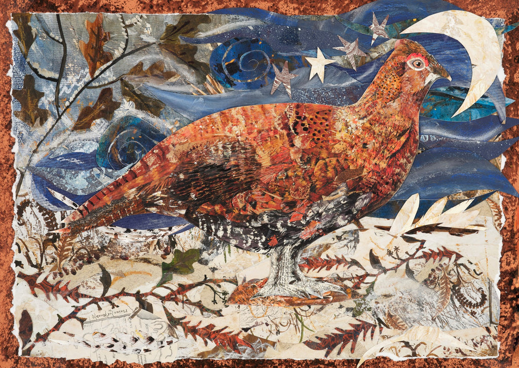 Winter Red Grouse - Fine Art Giclée Print
