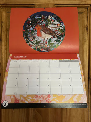 2026 A4 nature inspired booklet style calendar