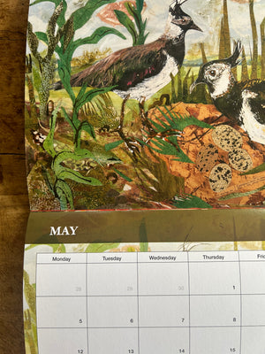 2025 Nature inspired booklet style calendar