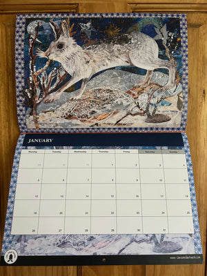 2026 A4 nature inspired booklet style calendar