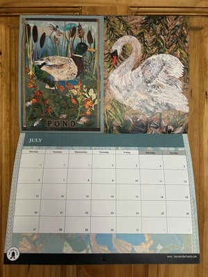 2026 A4 nature inspired booklet style calendar