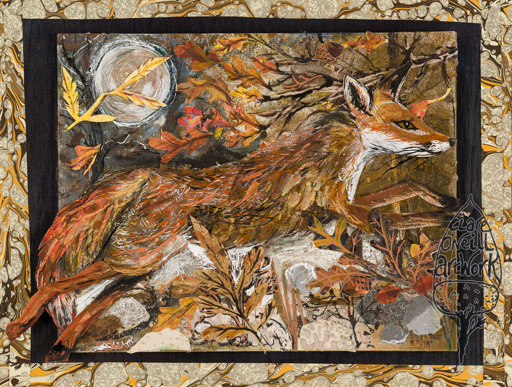 Autumn fox - Fine Art Giclée Print