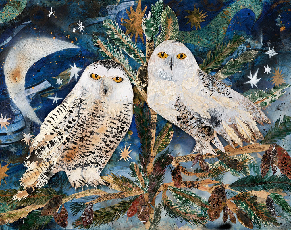 Snowy Owls - Fine Art Giclée Print